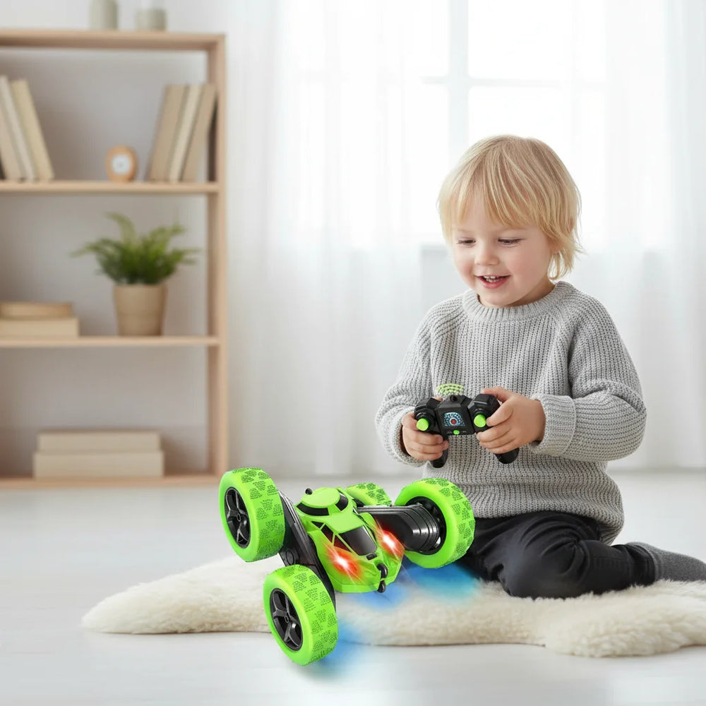 RC Stuntauto met Afstandsbediening – 360° Flips & Oplaadbaar