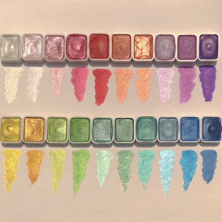 ColorCrafter Meerleurige Aquarelverf Set – Creatieve Waterverf Set