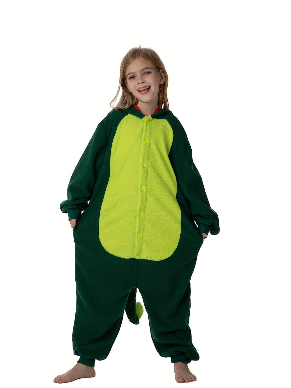 FyreWing Drakenkostuum voor Kinderen - Zacht Fleece, Pyjama & Verkleedpak | Vleugels, Staart & Capuchon | Fantasierijk Spel & Avontuur