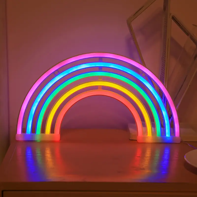 Luminia Rainbow Nachtlamp – Magisch Nachtlicht voor Kinderen