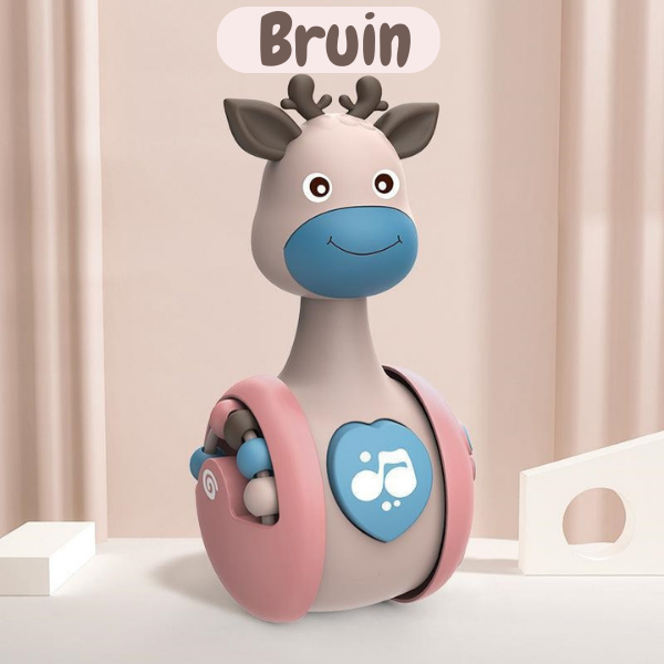 Interactieve Tuimelpop voor Baby’s – LittleMoose TumbleTune