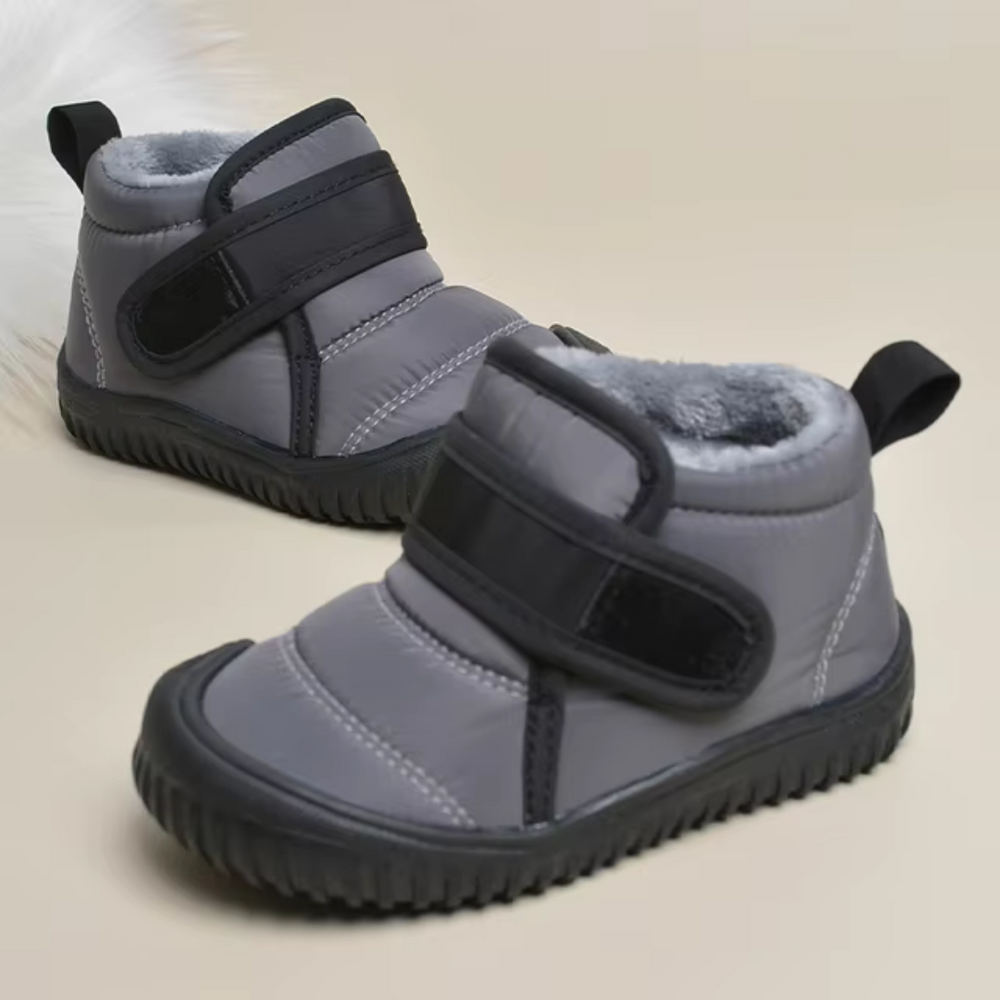 SnowBoot Buddy Kinder Snowboots – Waterdichte Winterlaarzen met Warme Pluche Voering & Antislip Zool | Makkelijk Aan- en Uit te Trekken