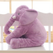 Pluche olifant knuffelkussen – extra zacht, ademende stof, vanaf 0 maanden | babyknuffel