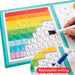 Magnetisch breukenboek met 102 magneten – ronde en rechthoekige breuken, stift | leerboek rekenen