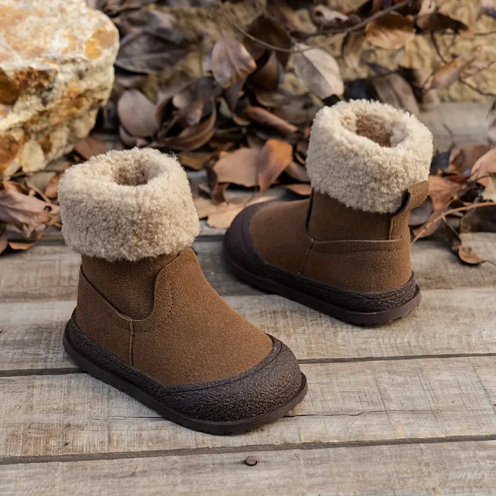 Warme Kinderlaarzen Met Fleece Voering & Antislip | NordicSteps WinterGuard Boots