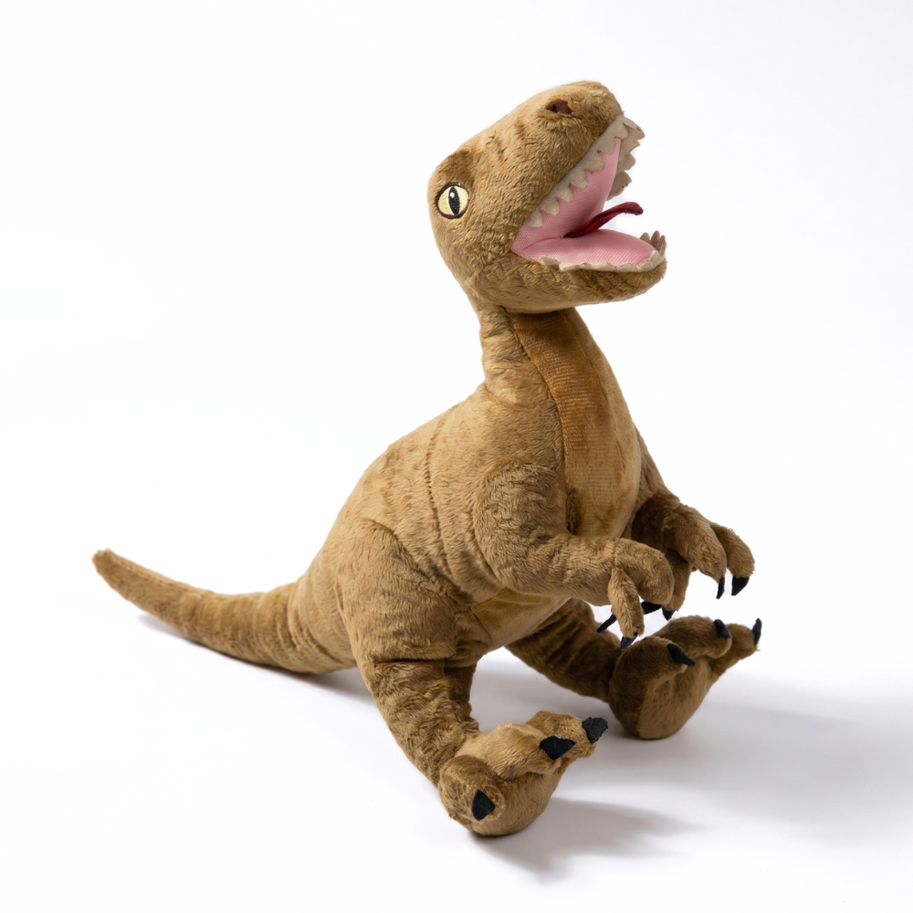 Dinosaurusknuffel van zacht polyester – zes figuren, vriendelijk gezicht | pluche dino