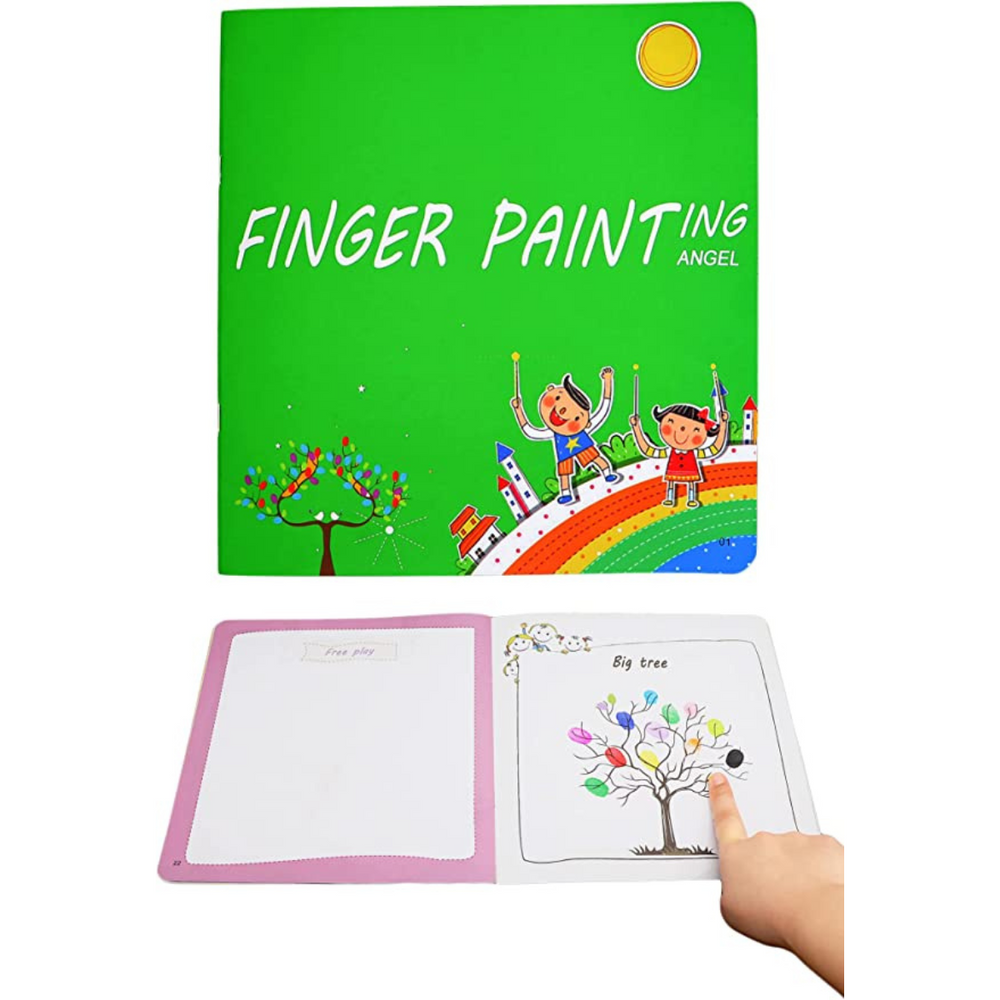 Wasbare Vingerverf voor Kinderen – ColorJoy ColorPlay Set