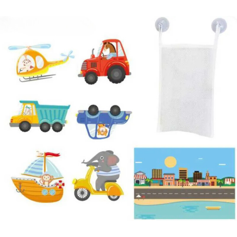 Badpuzzel Dieren voor Baby & Peuter – Foam Badspeelgoed Educatief & Drijvend – AquaBeestjes Set (20 stuks)