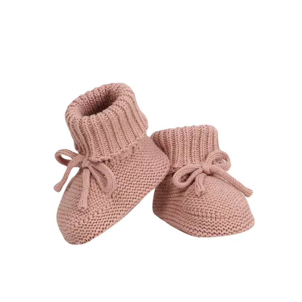 Gebreide Baby Sokschoentjes – Warme & Antislip Babyslofjes van Katoen | Comfortabele Unisex Babysokken voor Peuters