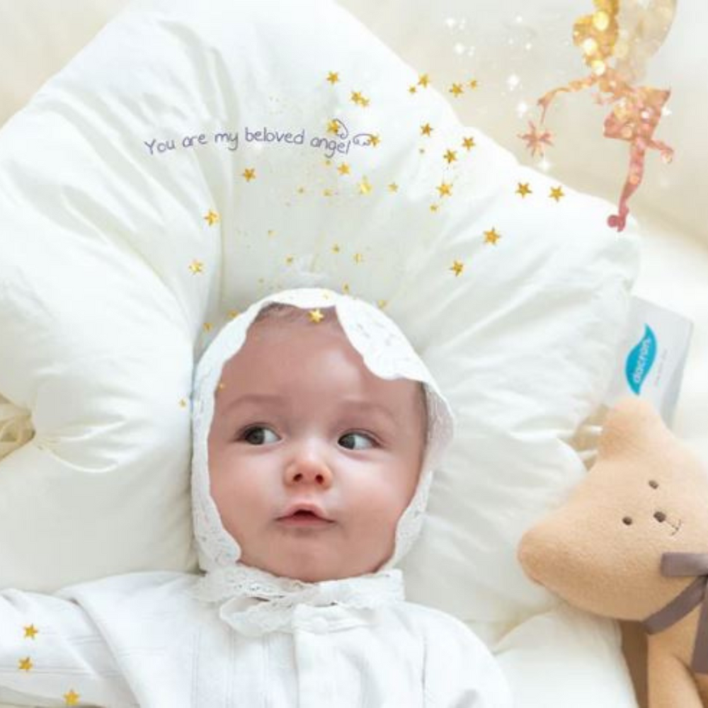 Ergonomisch Babykussen – Zacht & Ademend Baby Slaapkussen