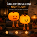 Halloween nachtlampje met zacht sfeerlicht – siliconen, oplaadbaar via USB-C | kinderkamerlamp