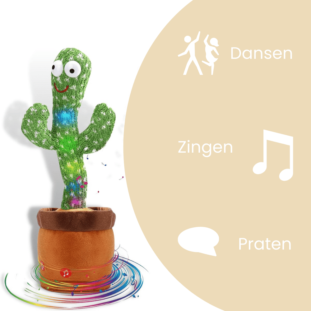 GrooveSprout Interactief Muziekspeelgoed – Pratend & Dansend Speelgoed voor Kinderen – Oplaadbaar & Educatief