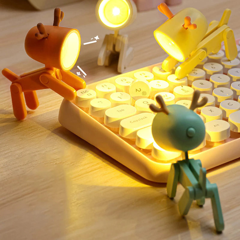 Nachtlampje Hond Kinderen – Flexibel LED Warm Licht USB Oplaadbaar