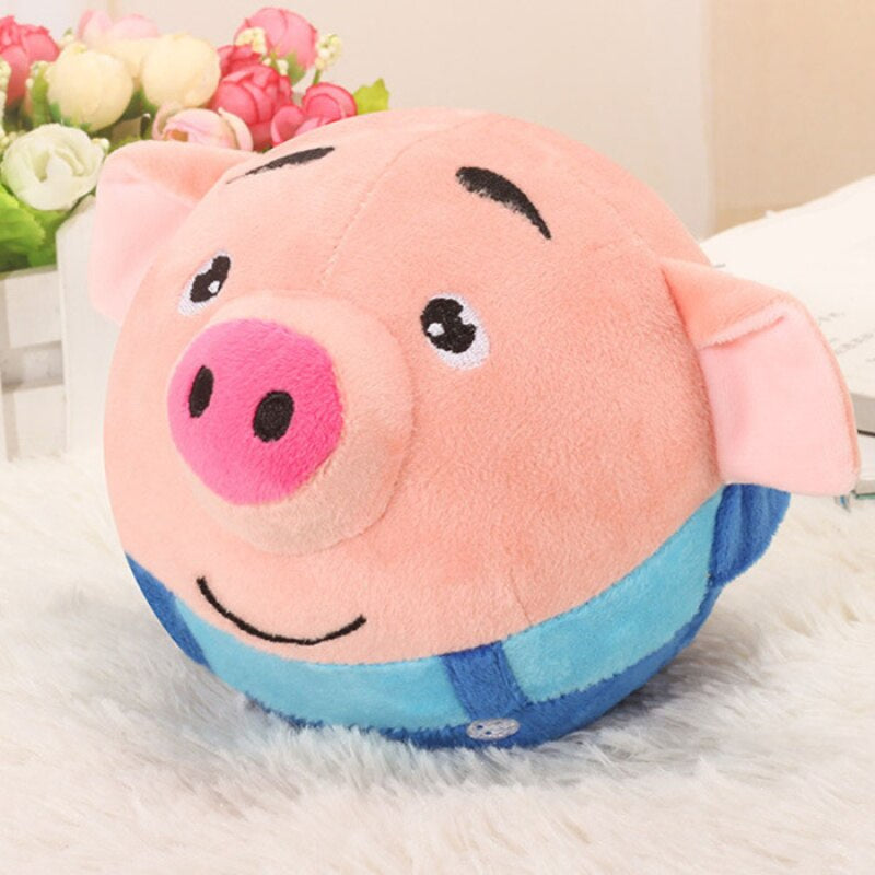BouncyPig Vriendje – Interactief Springend Speelgoed voor Kinderen | Opnemen & Afspelen, Veilig & Oplaadbaar