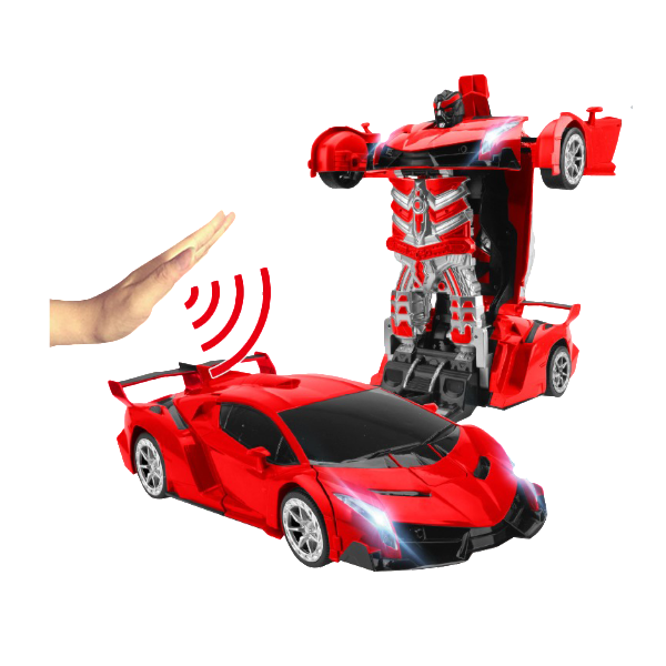 Transformer RC Politieauto – Bestuurbare Auto & Robot (6+)