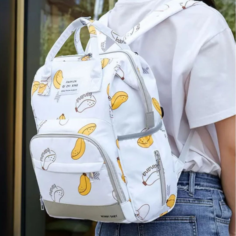 Luiertas Rugzak met Geïsoleerde Vakken | NomadiCare Urban Diaper Backpack – Ruime, Waterafstotende Verzorgingstas voor Ouders