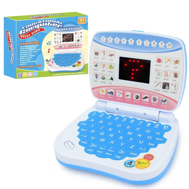 Kinder Leer Laptop – Educatief Speelgoed met Spelletjes