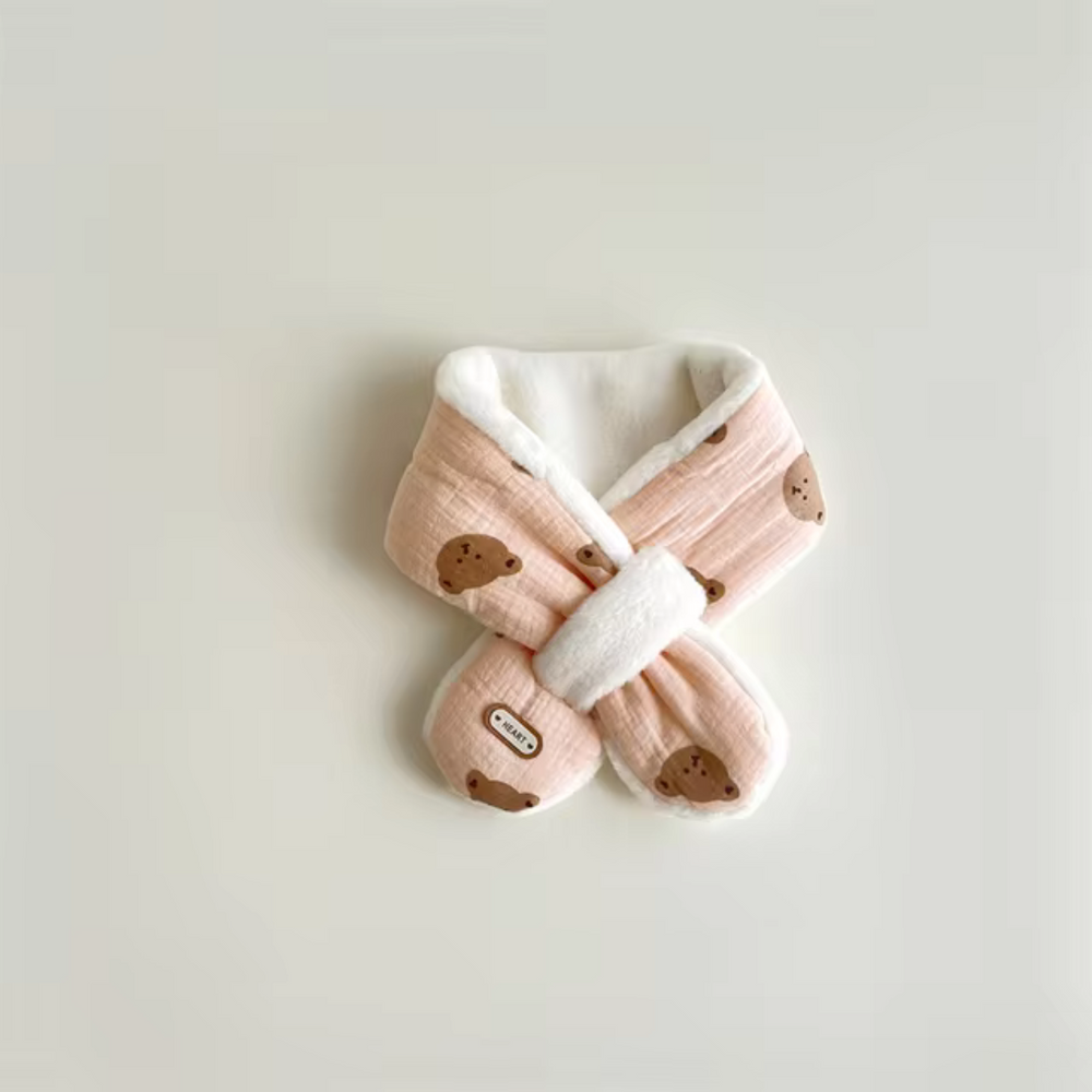 Teddy Bear Kinder Sjaal – Warm, Zacht & Schattig voor Peuters