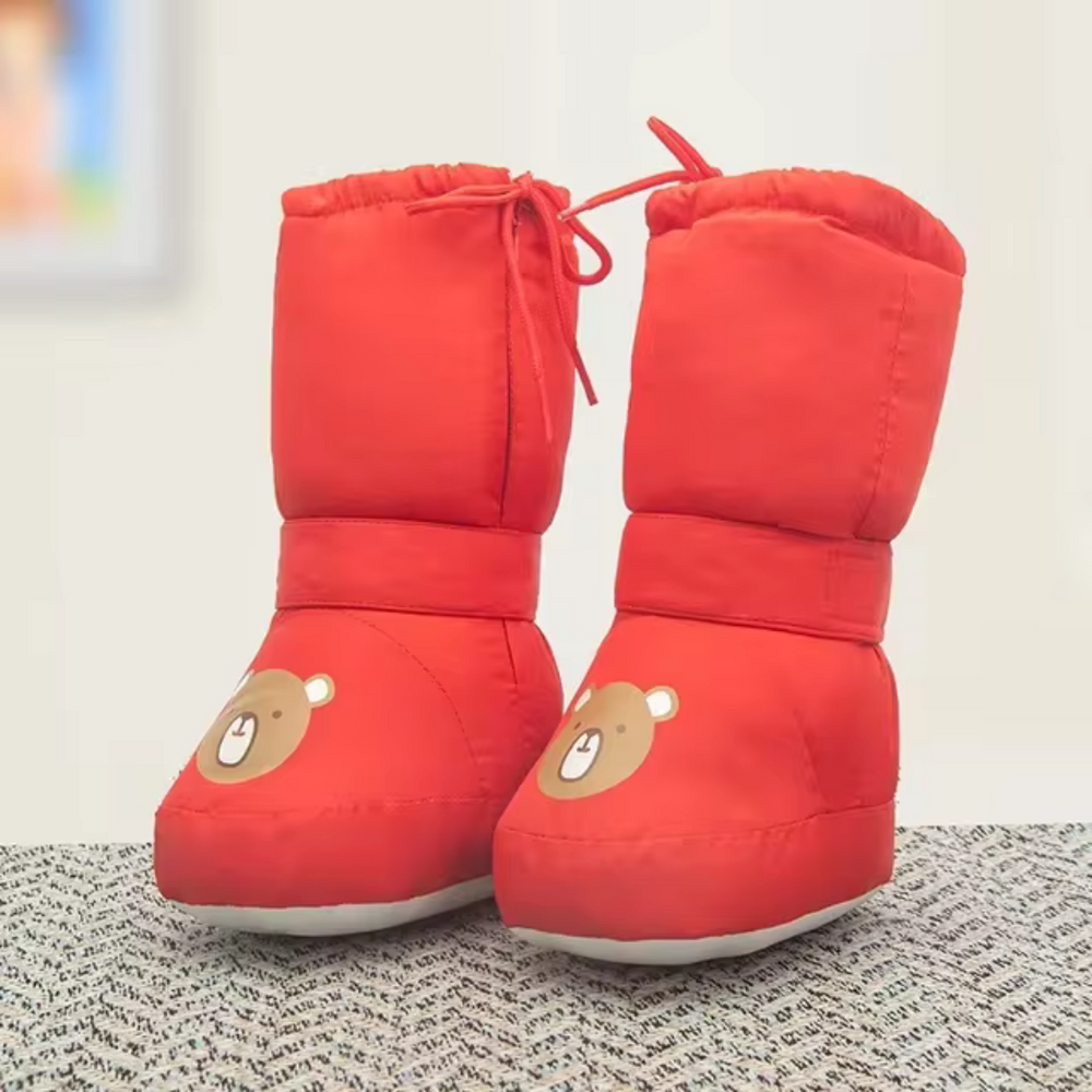 Kinder Winter Moonboots – Waterdichte & Gevoerde Berenlaarzen