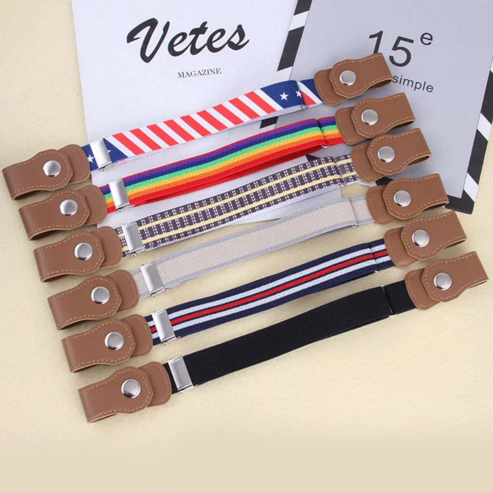 Kinder riem zonder gesp – elastische riem kind verstelbaar