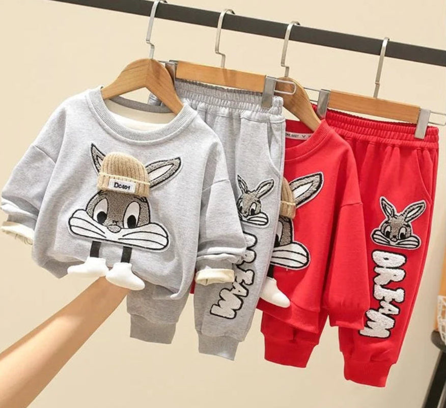 Unisex Warme Bunny Sweater & Broek Set (2-Delig)