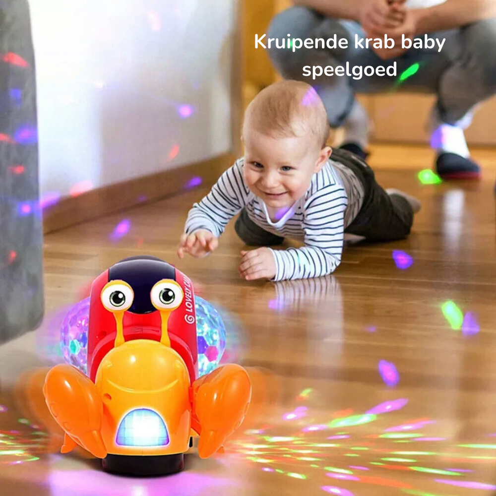 Muzikale Baby Slak – Kruipspeelgoed met Licht