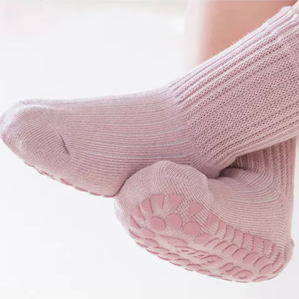 SafetySocks Antislip Sokken voor Peuters – Comfortabel & Veilig (0-4 Jaar)