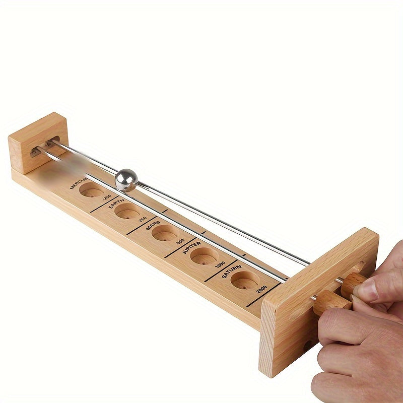 OrbitRoll Houten Stickball Spel – Precisie Spel