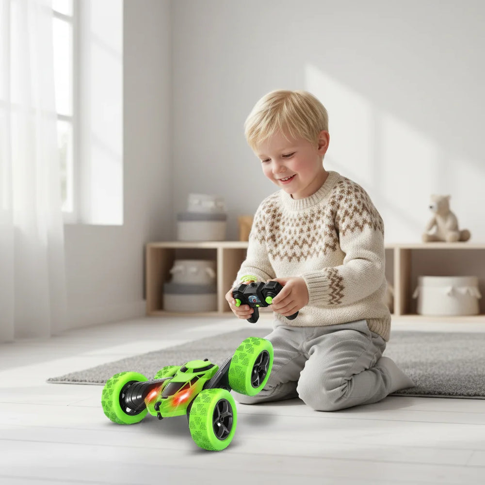 RC Stuntauto met Afstandsbediening – 360° Flips & Oplaadbaar