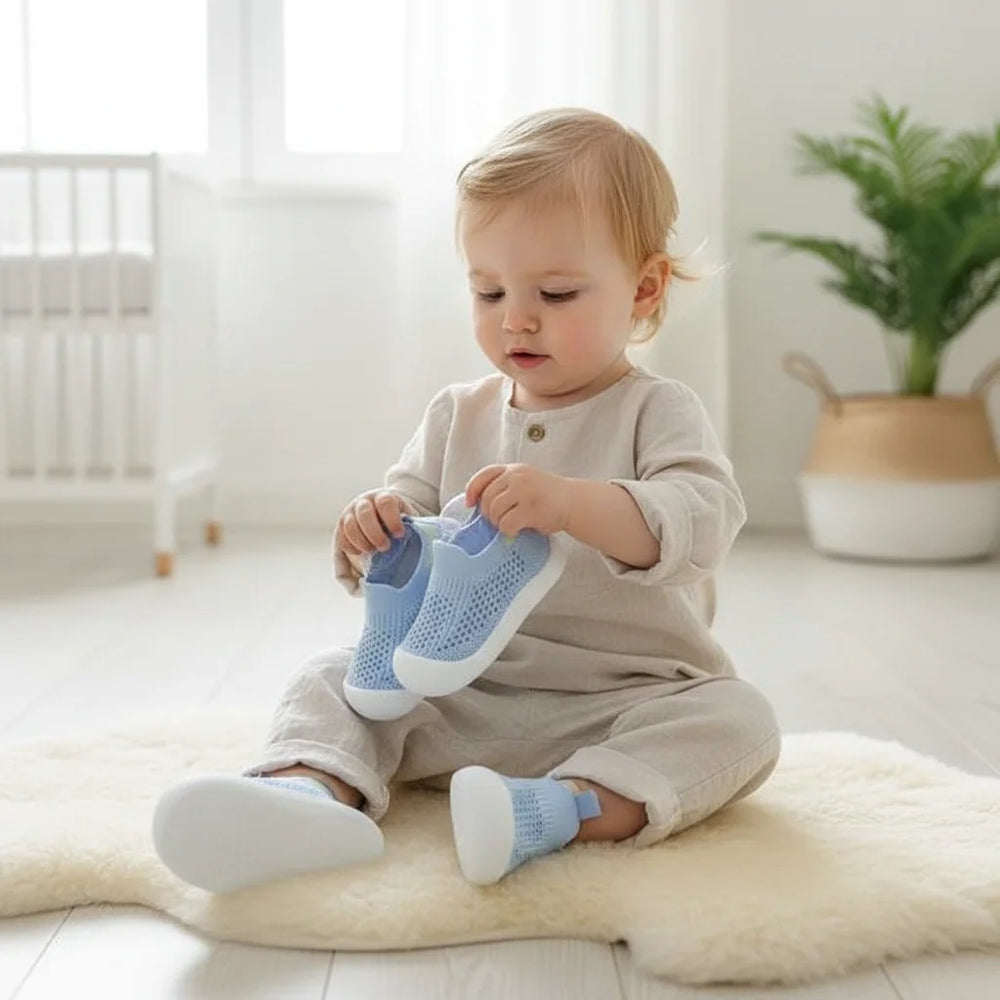 Kindersneakers met Antislipzool – Ademend & Licht Schoeisel voor Peuters (9 maanden – 4 jaar) – Comfortabele Sneakers voor Jongens & Meisjes