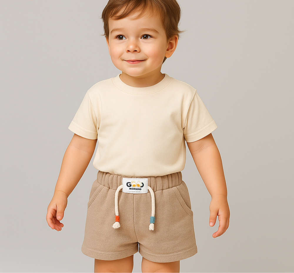 Kinder Zomershorts – Lichtgewicht & Sneldrogend | Ideaal voor Spelen & Vakantie Maat 0-9 Jaar