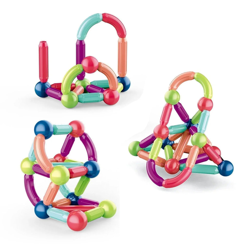 Magnetische Bouwblokken voor Kinderen – Educatief Magnetisch Speelgoed in 72/108/136 Stuks