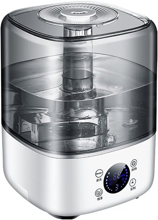 FreshMist Smart Humidifier – 5L Ultrasone Luchtbevochtiger met App, Essentiële Oliën & Babyveilig