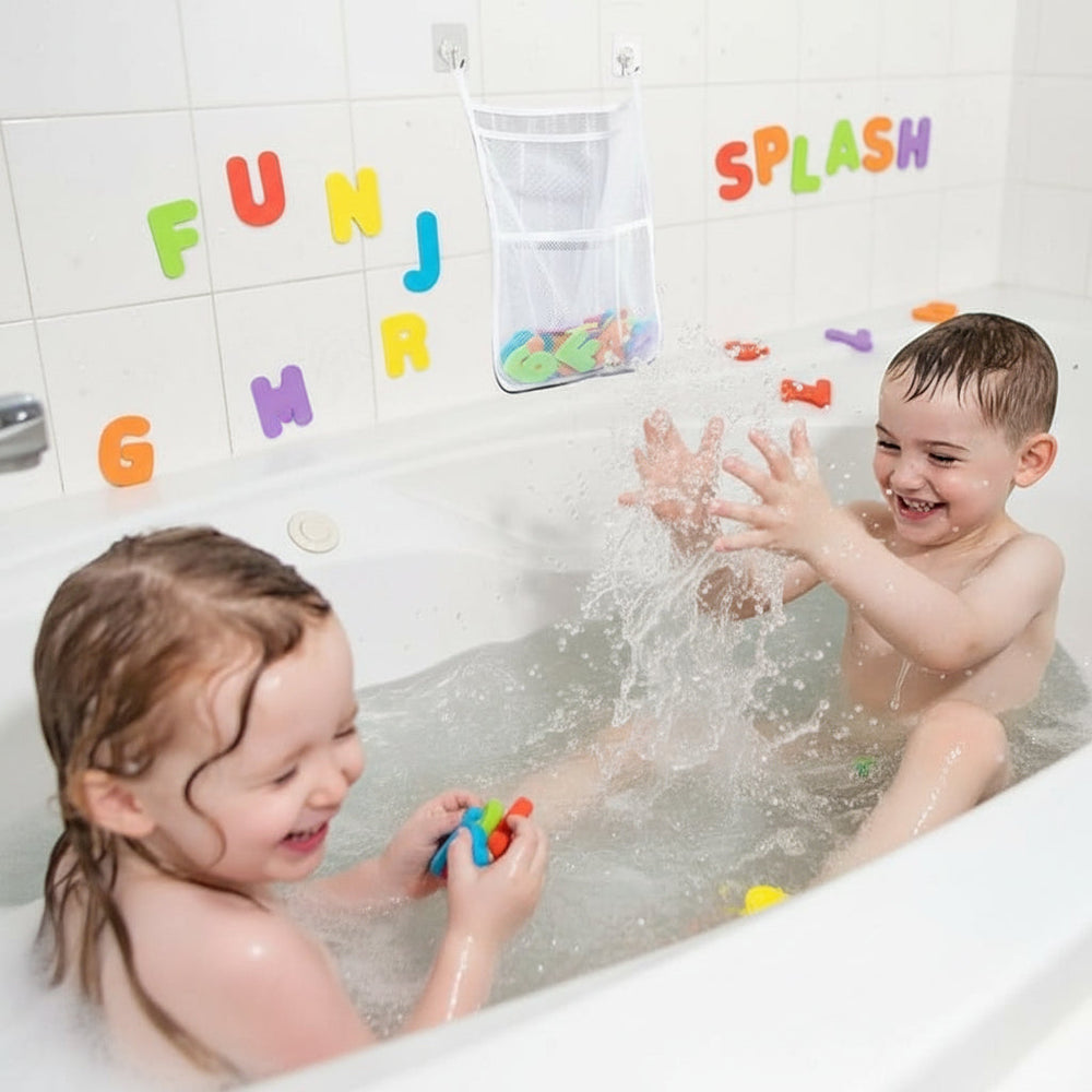 AquaNest – Badkamer Opbergnet voor Badspeelgoed