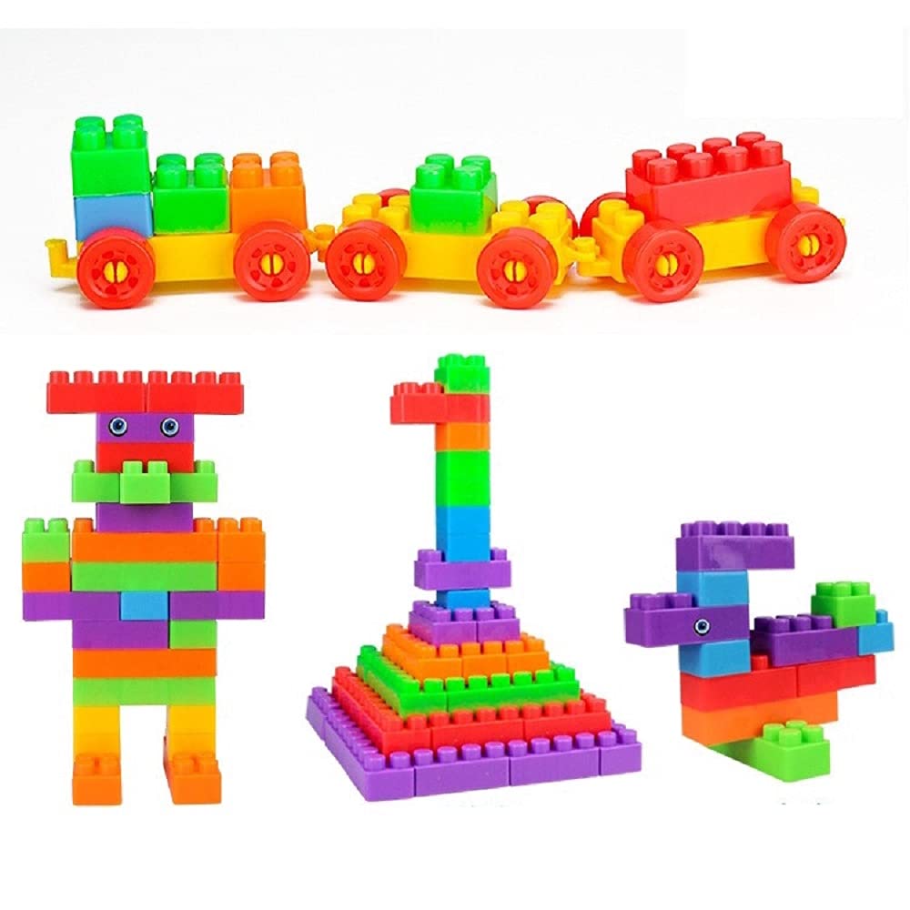 Kleurrijke Bouw- en Constructieset voor Kinderen – Linkaroo Creative Blocks Educatief Speelgoed 3+