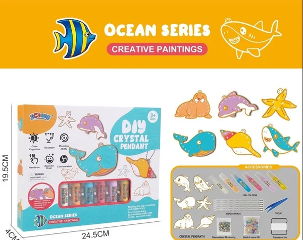 Kerst Diamond Painting Set – Complete Diamond Art Knutselset 30x30 cm
