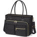 Laptoptas dames 15,6 inch gevoerd – crossbody, isolerend vak, trolleyband | werktas