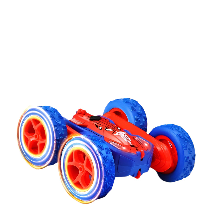 360° RC Stuntauto met LED – Flip, Spin en Oplaadbaar voor Eindeloos Speelplezier