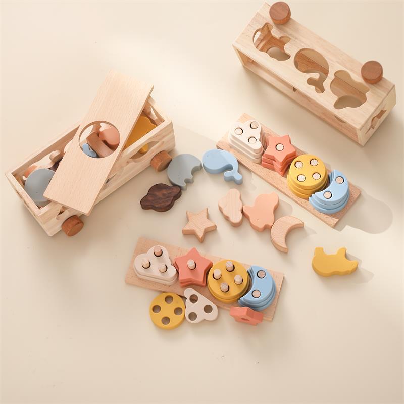 Houten Baby Speelgoed – Educatief & Veilig – Motoriek & Ontwikkeling | BrightSteps