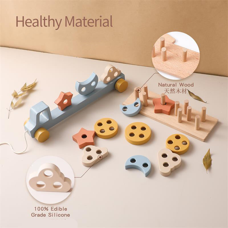 Houten Baby Speelgoed – Educatief & Veilig – Motoriek & Ontwikkeling | BrightSteps