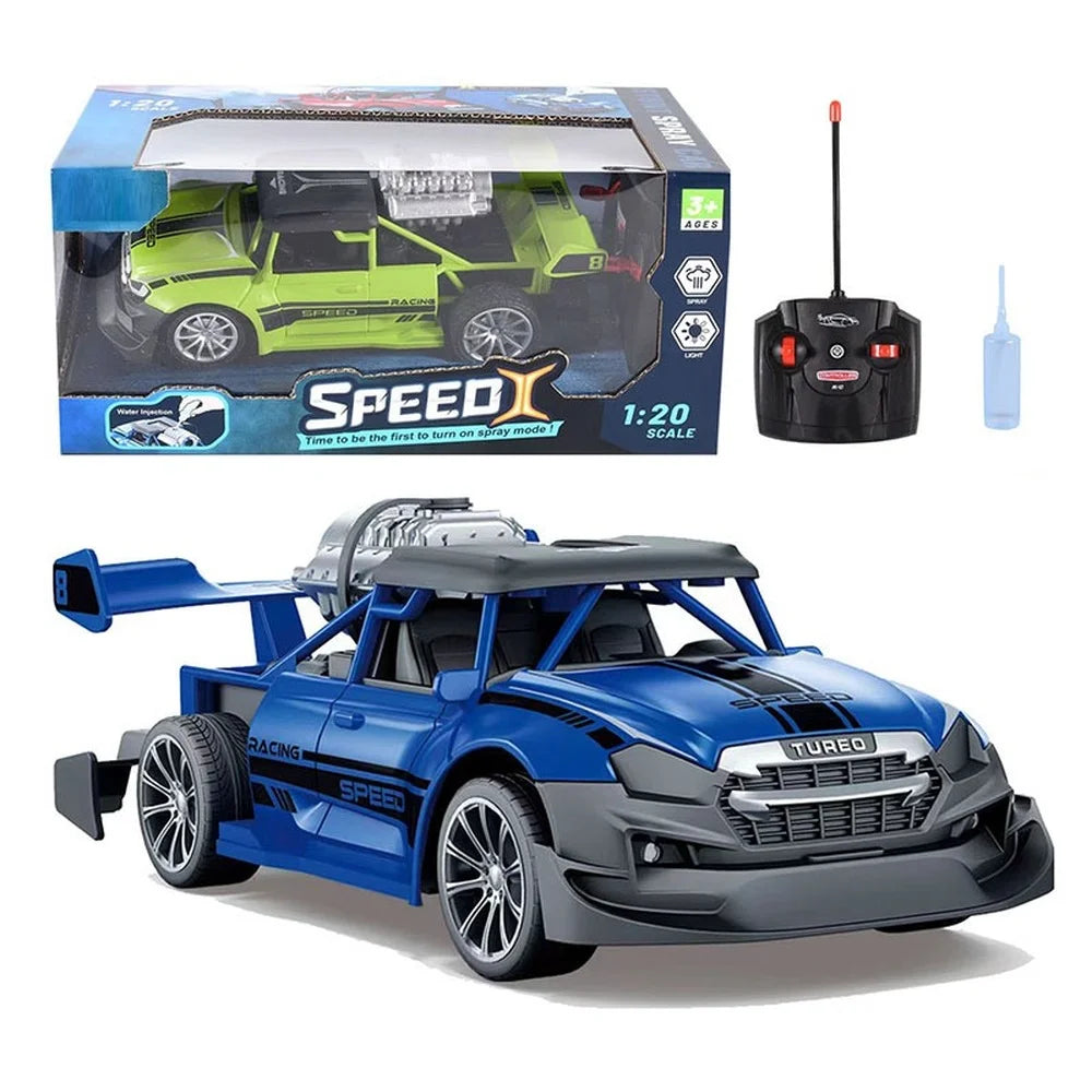 TurboBlast RC Racer – Afstandsbediening Auto voor Kinderen met Waterfun