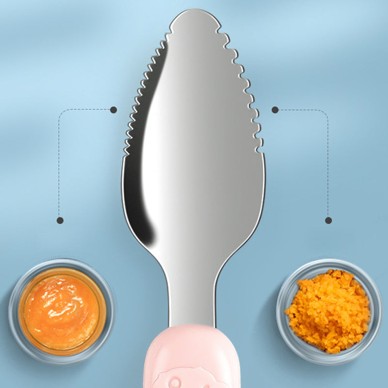 Siliconen Baby Lepel 2-in-1 – Veilig & BPA Vrij