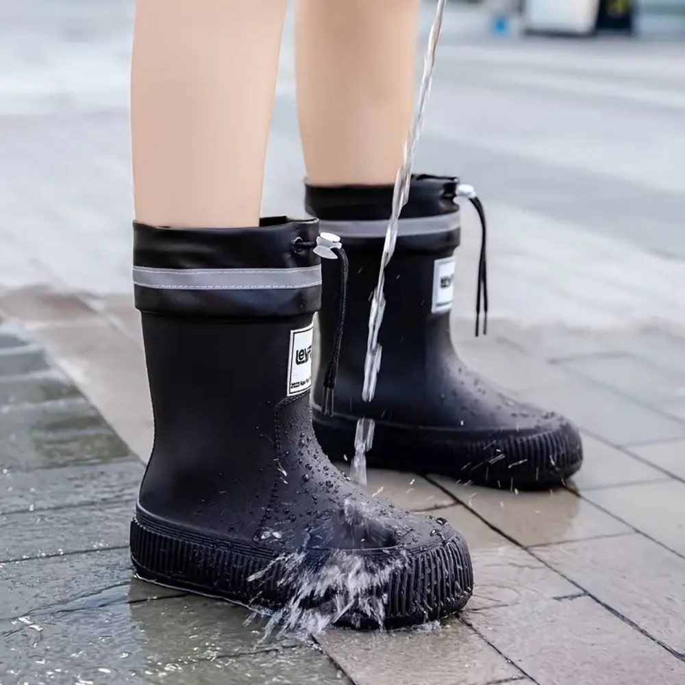 Kinderregenlaarzen Waterdicht met Antislip | AquaStride LumoKids Veilig & Comfortabel