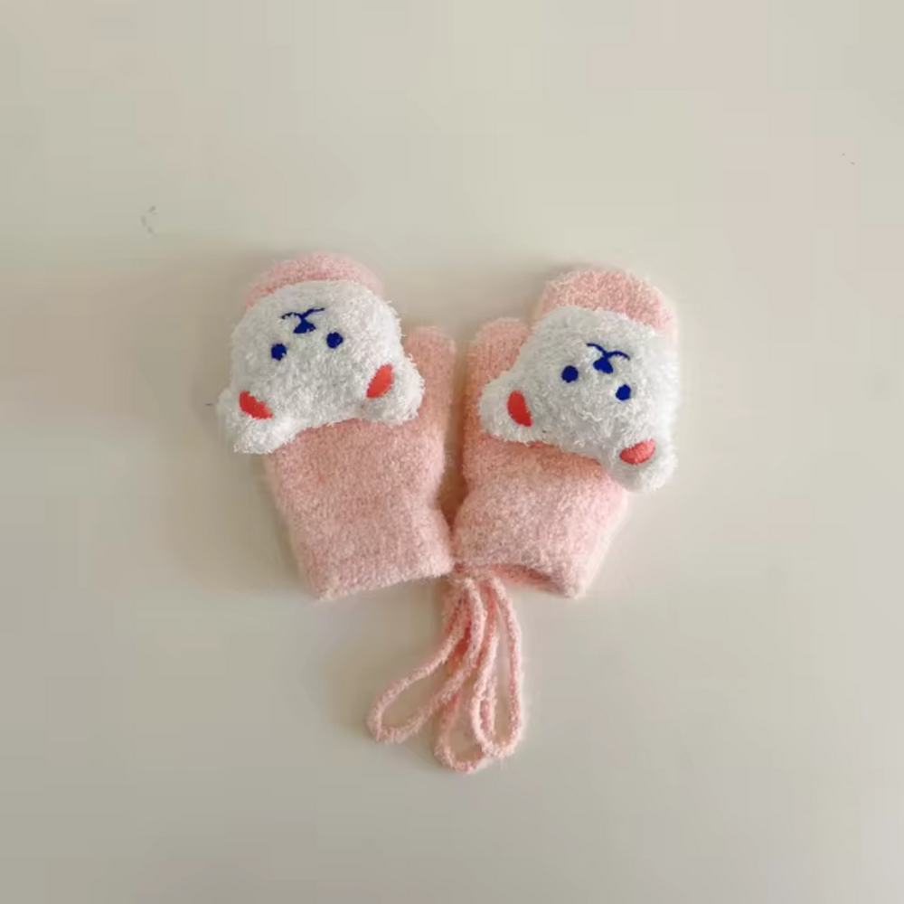 LittleCub Mittens – Warme en Schattige Gebreide Baby- & Peuterwantjes met Berenmotief voor Herfst en Winter