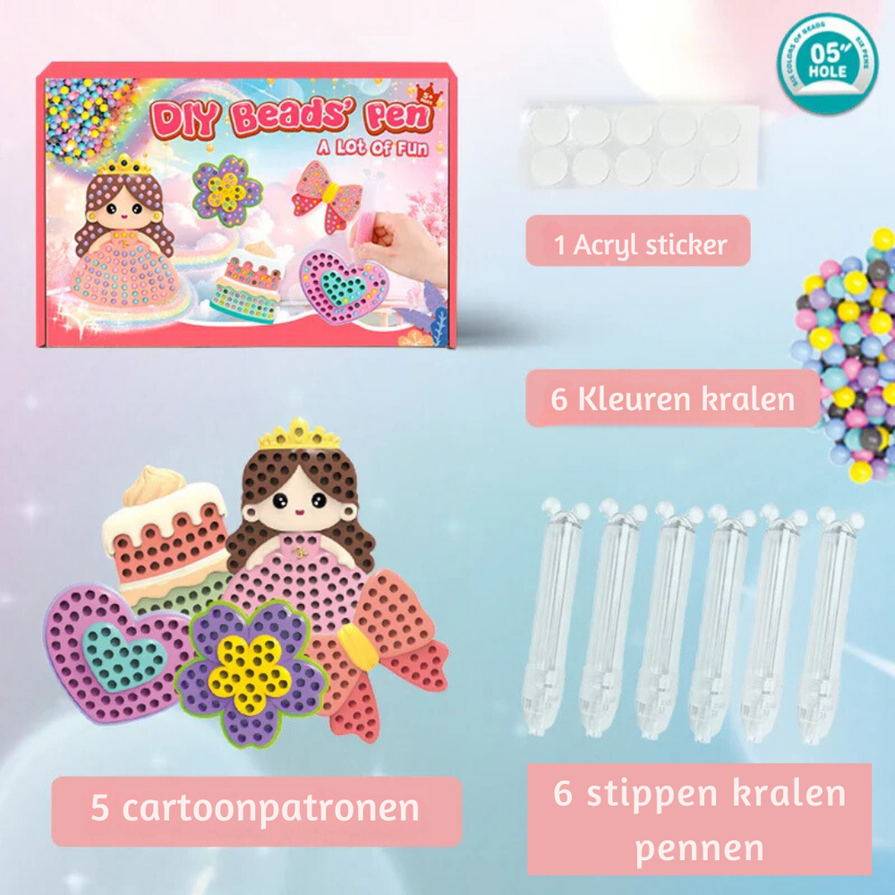 Creatieve Kinder Diamond Painting Set – Knutselplezier met Kralen voor 4+ Jaar