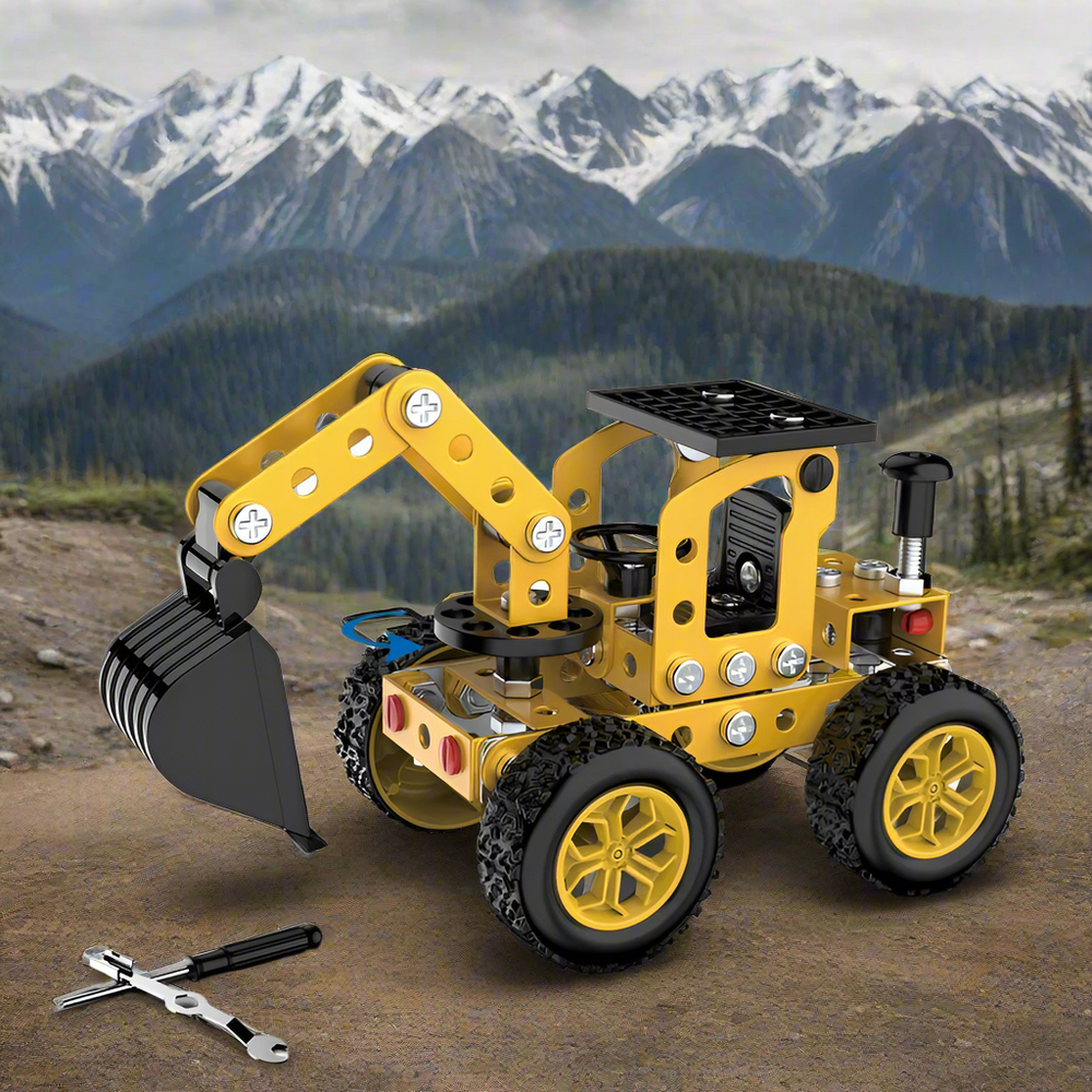 Axion Craft ForgeRider Construct Kit – Metalen Bouwset voor Technisch en Creatief Voertuig Bouwen