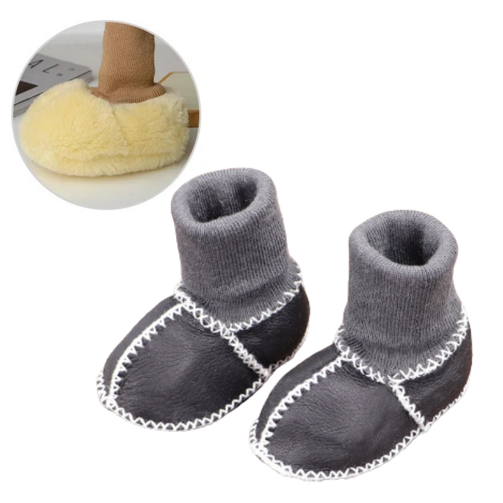 Antislip Baby Slofjes – Warme Babyschoenen voor Eerste Stapjes | 0-14 Maanden