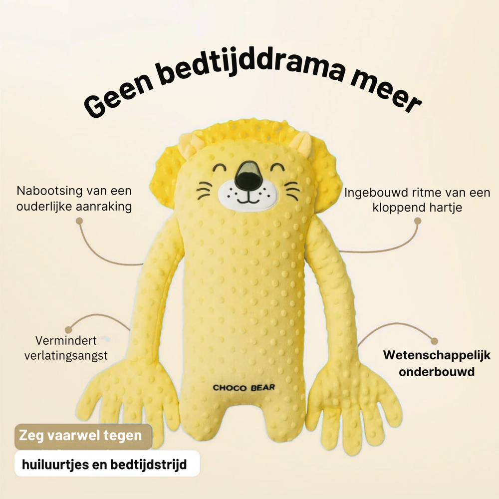 Slaapknuffel Baby met Ritmische Klopbeweging