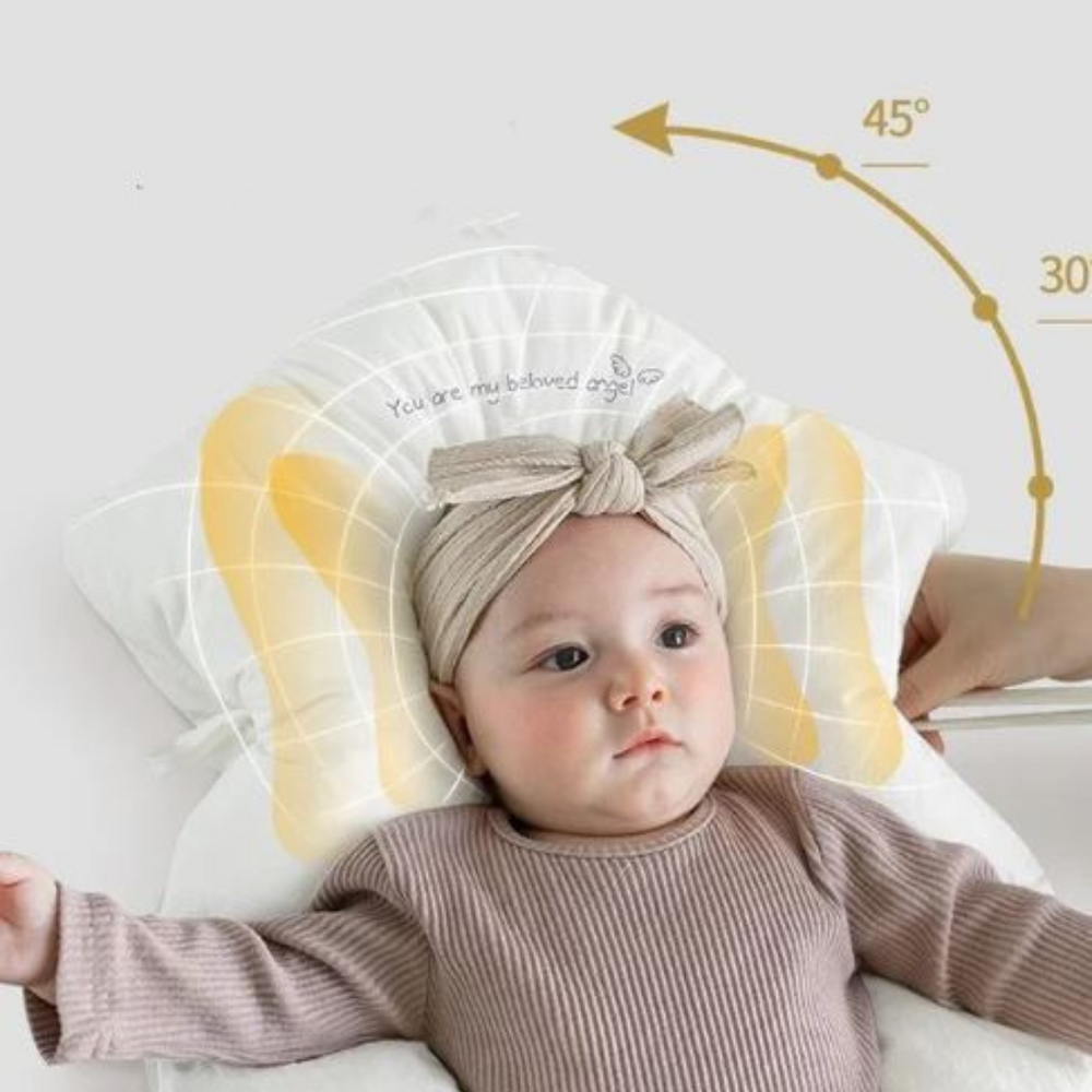 Ergonomisch Babykussen – Zacht & Ademend Baby Slaapkussen