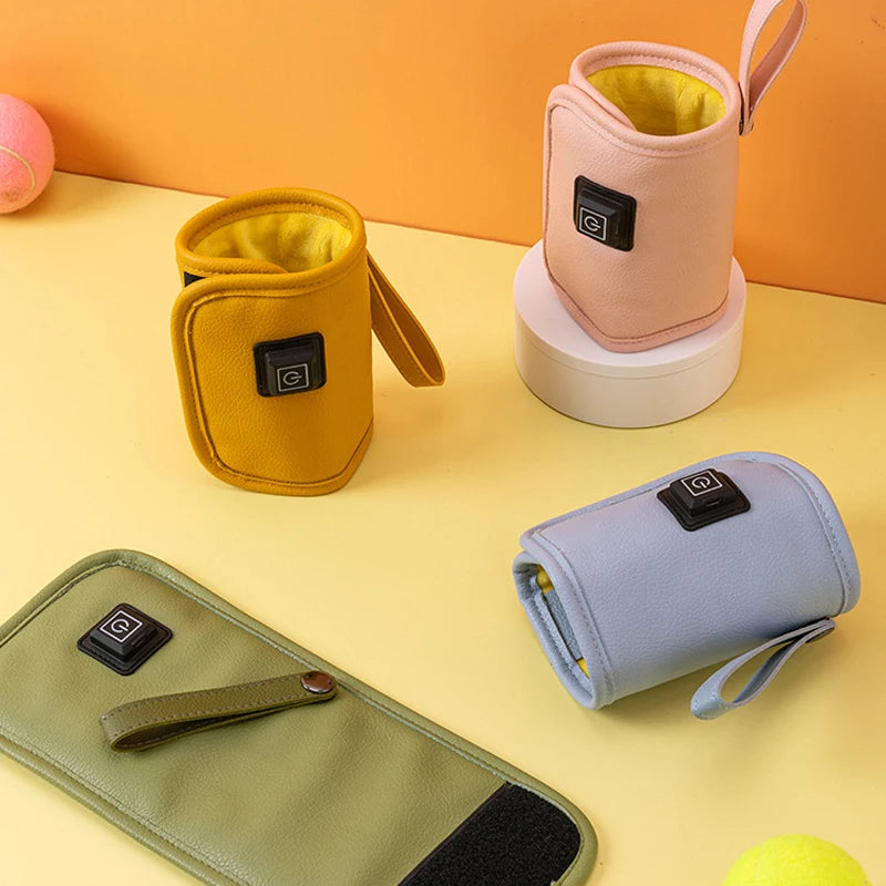 Draagbare Babyflessenwarmer – Warm Melk Onderweg in Minuten | USB & Type-C Aansluiting